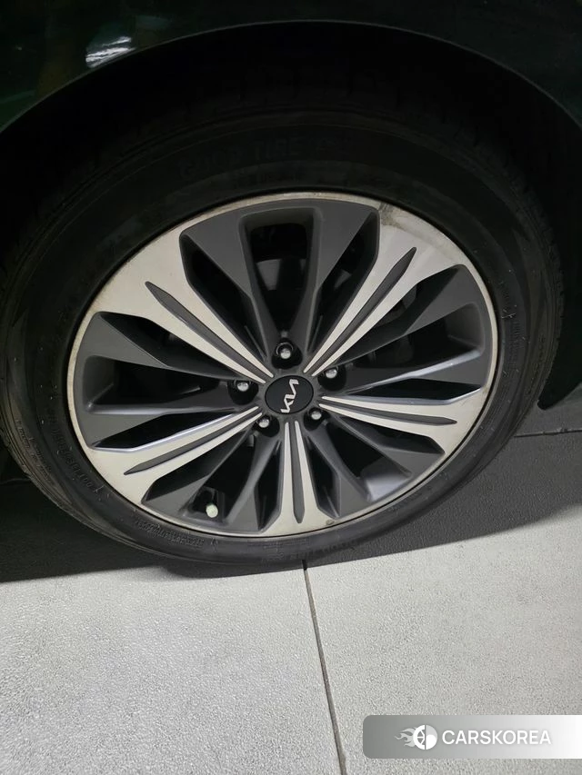 Kia K8 Hybrid 2022 Темно-зеленый из Кореи, фото 5