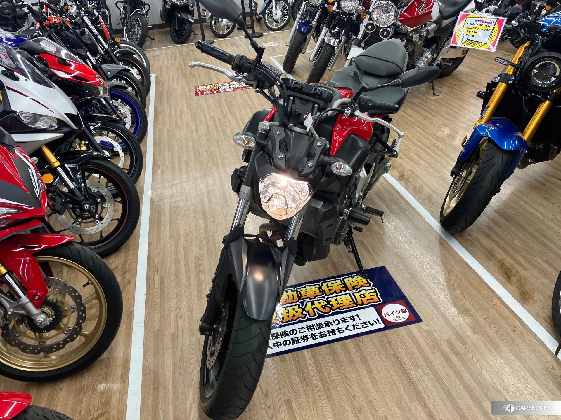 Проданный Yamaha MT-07 ABS id 4183384 из Японии