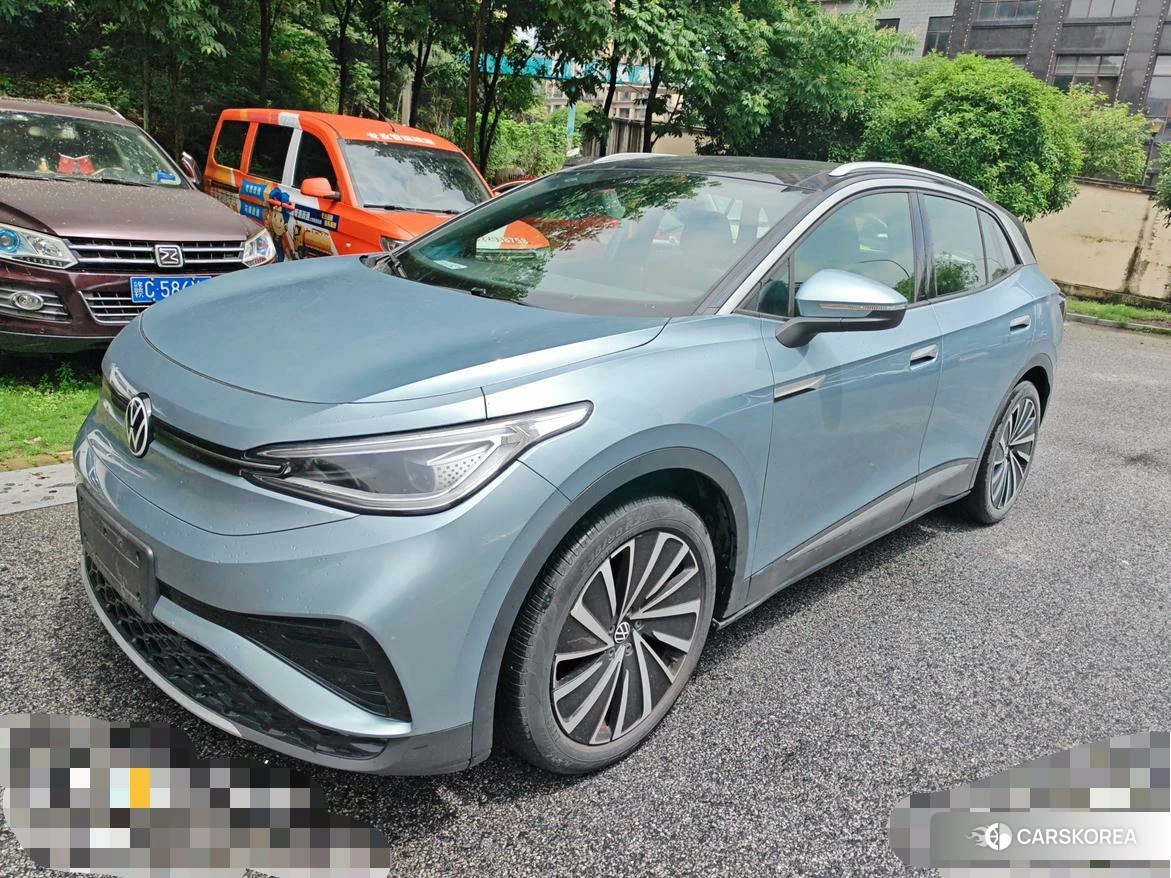 Volkswagen ID.4 X 2021 Синий из Китая, фото 5
