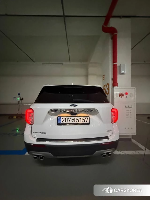 Ford Explorer 6th Generation 2021 Белый из Кореи, фото 5