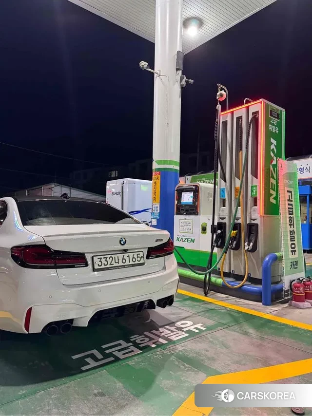 BMW M5 (F90) 2020 Белый из Кореи, фото 5