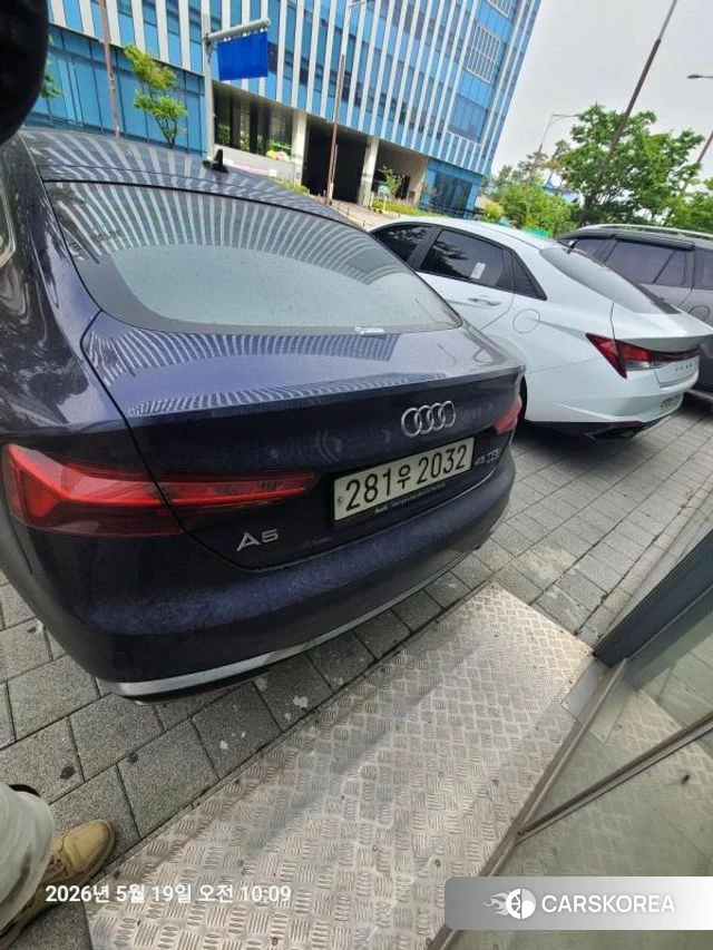 Audi A5 (F5) 2023 Синий из Кореи, фото 5