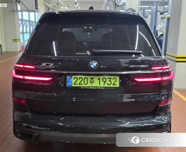 BMW X7 (G07) 2025 Черный из Кореи, фото 5