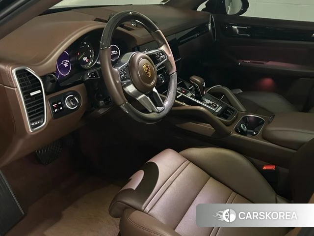 Porsche Cayenne (PO536) 2021 Черный из Кореи, фото 6