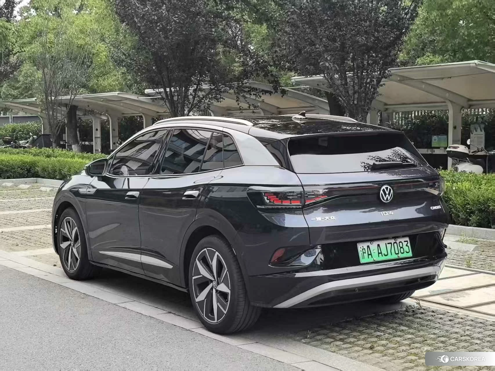 Volkswagen ID.4 X 2022 Темно-серый из Китая, фото 5