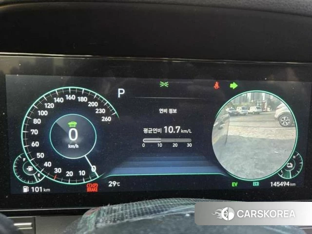 Hyundai The New Grandeur IG Hybrid 2022 Черный из Кореи, фото 5