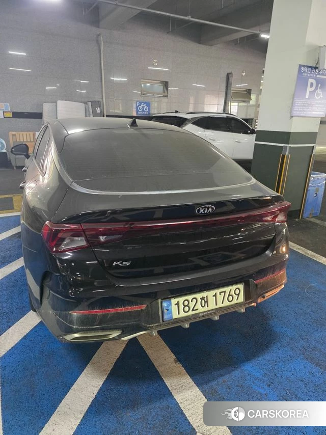 Kia K5 3rd generation 2021 Черный из Кореи, фото 5