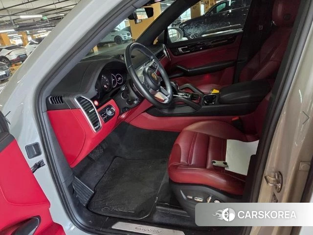 Porsche Cayenne (PO536) 2021 Серебристо-серый из Кореи, фото 5