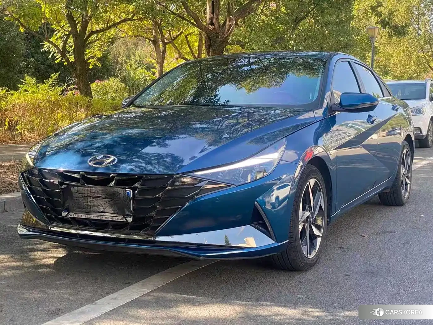 Hyundai Elantra 2023 Синий из Китая, фото 5