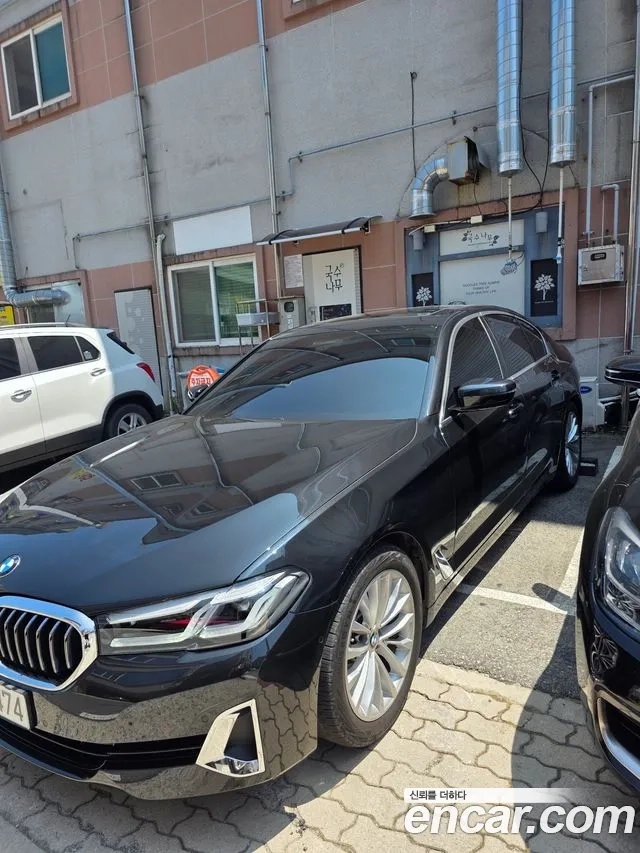 BMW 5 Series (G30) 2023 Черный из Кореи, фото 5