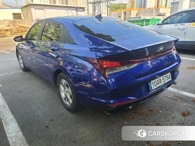 Hyundai Avante (CN7) 2021 Синий из Кореи, фото 5