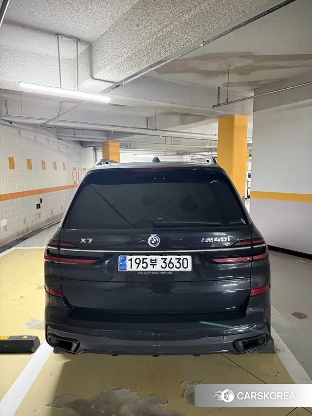 BMW X7 (G07) 2023 Черный из Кореи, фото 5