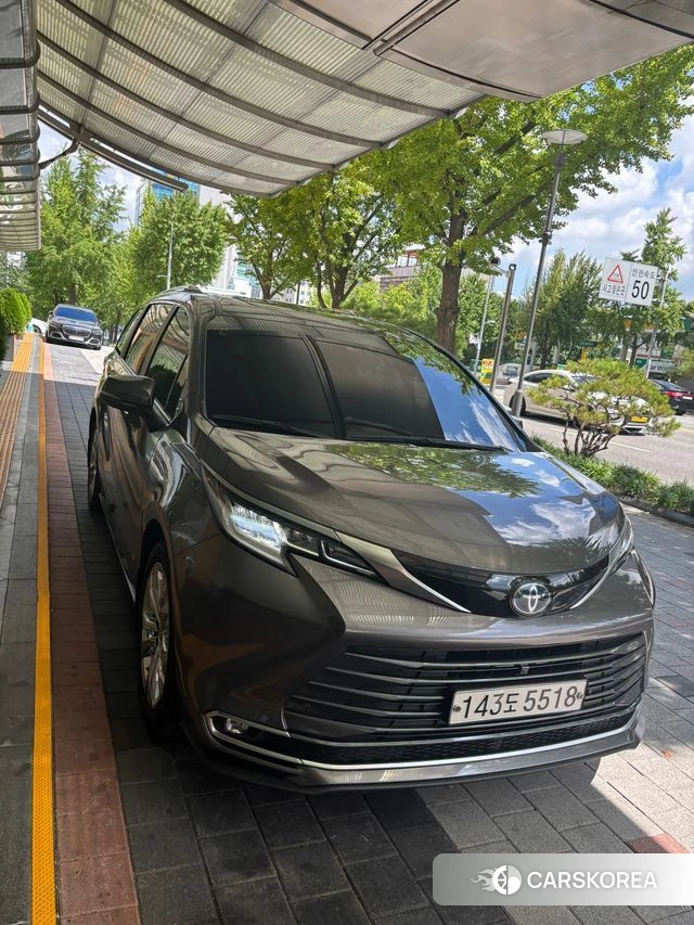 Toyota Sienna 4th Generation 2023 Серый из Кореи, фото 5