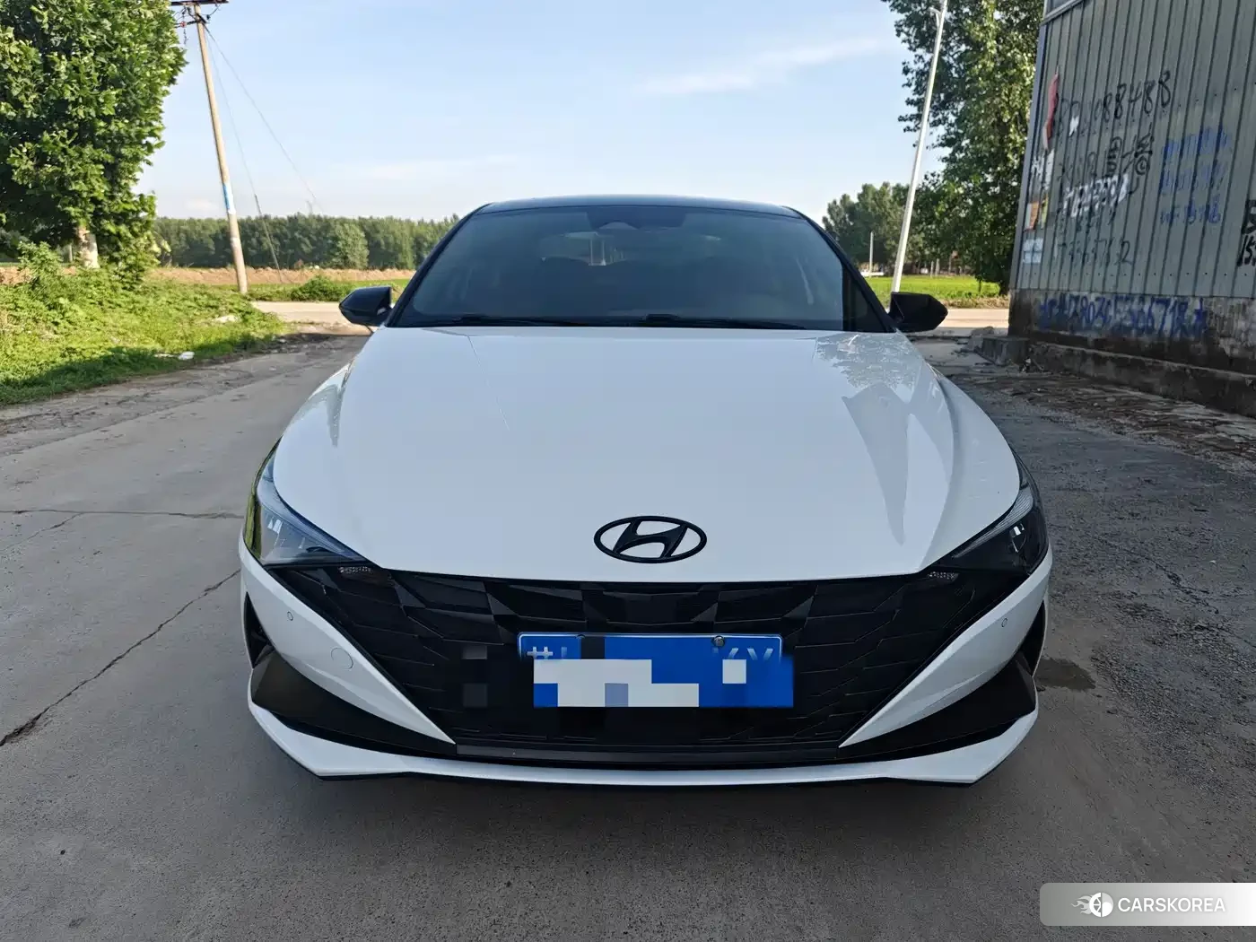 Hyundai Elantra 2022 Белый из Китая, фото 5