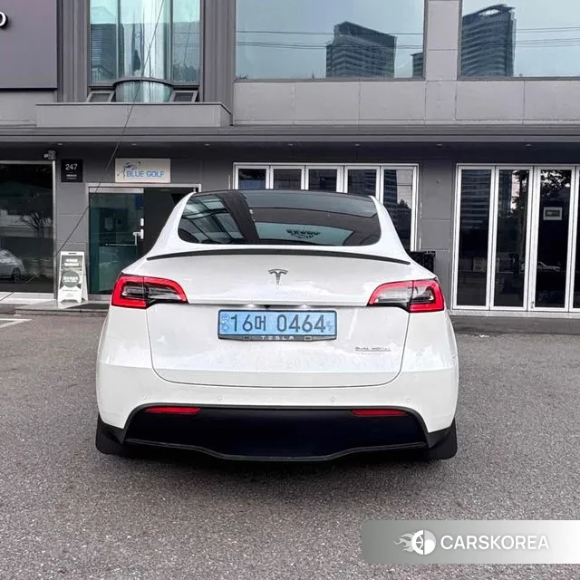 Tesla Model Y 2022 Белый из Кореи, фото 6