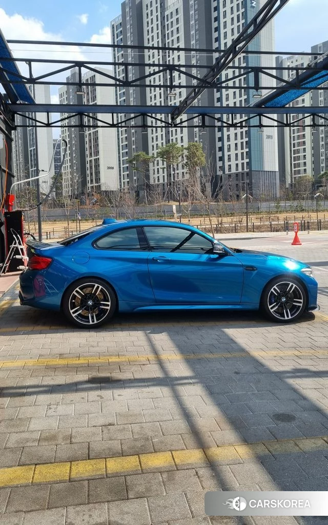 BMW M2 (F87) 2018 Синий из Кореи, фото 5