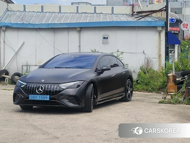 Mercedes-Benz EQE V295 2022 Черный из Кореи, фото 5