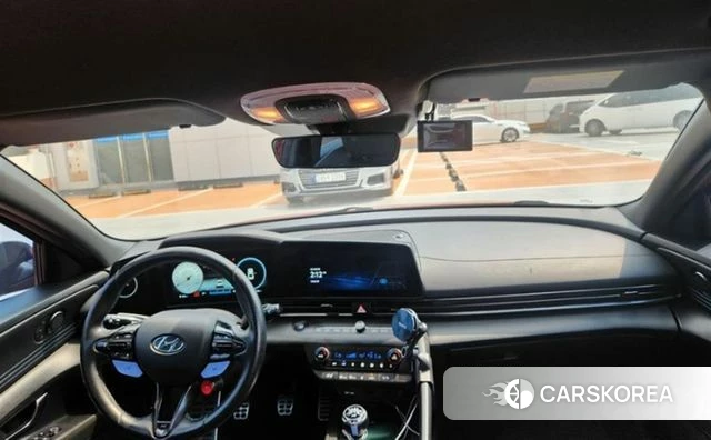 Hyundai Avante (CN7) 2021 Красный из Кореи, фото 5