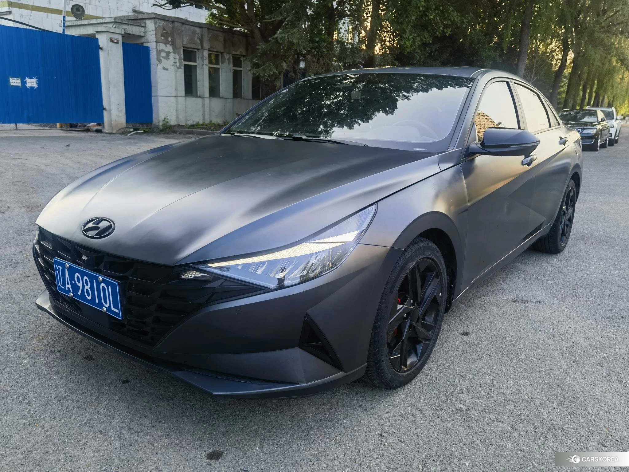 Hyundai Elantra 2022 Темно-серый из Китая, фото 6