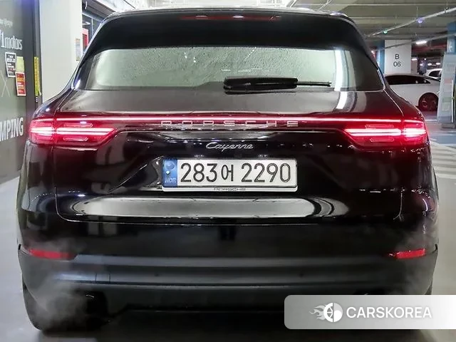 Porsche Cayenne (PO536) 2022 Черный из Кореи, фото 5