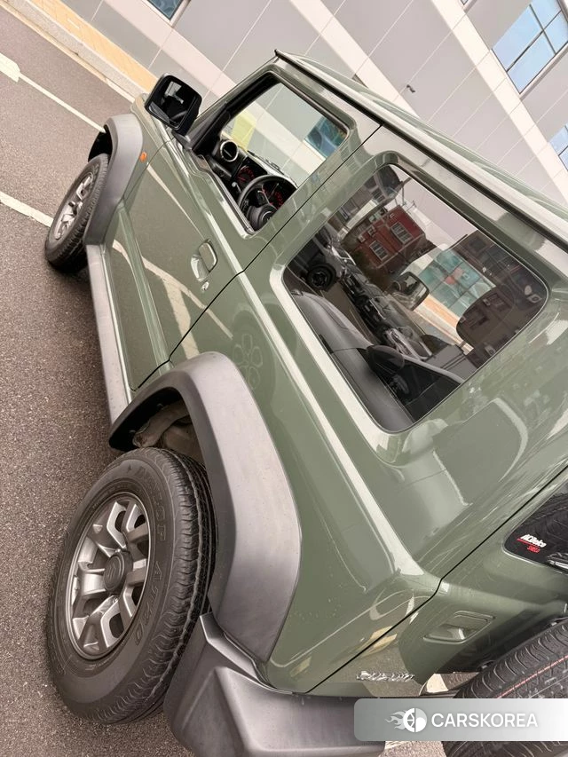 Suzuki Jimny 2022 Темно-зеленый из Кореи, фото 5