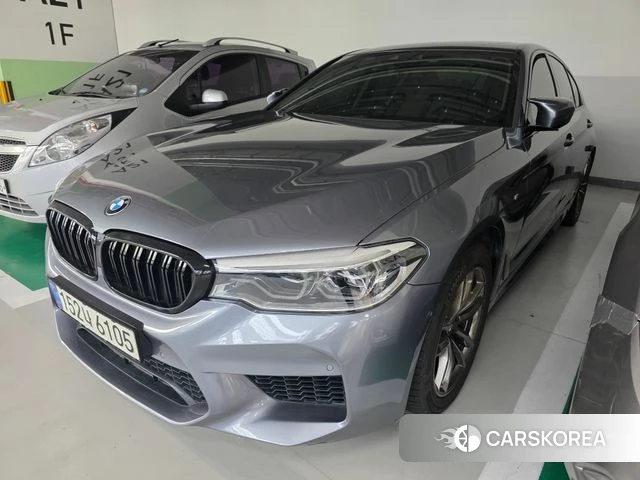 BMW 5 Series (G30) 2018 Синий из Кореи, фото 5