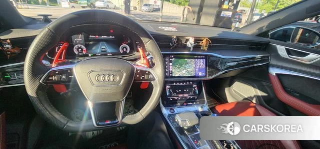 Audi S7 (4K) 2021 Жемчужный цвет из Кореи, фото 5