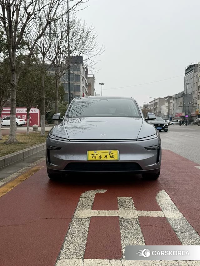 Tesla Model Y 2025 Серебристо-серый из Китая, фото 5