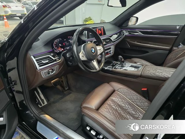 BMW 7 Series (G11) 2021 Черный из Кореи, фото 5