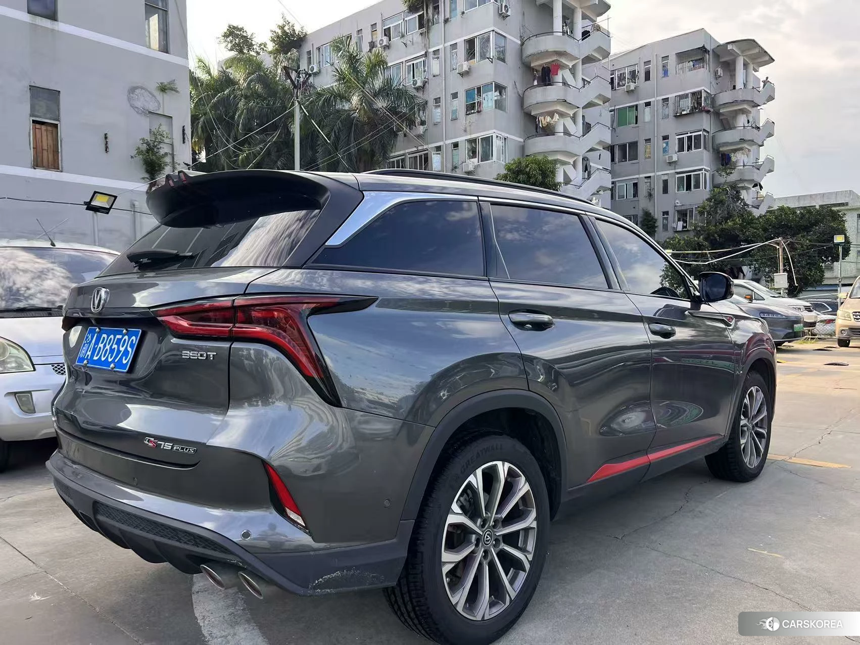 Chang'an CS75 PLUS 2020 Темно-серый из Китая, фото 6