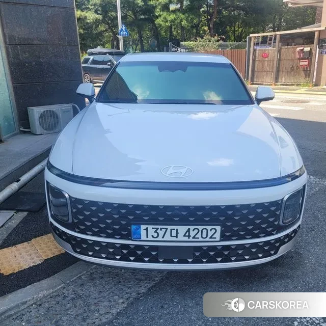 Hyundai Grandeur Hybrid (GN7) 2024 Белый из Кореи, фото 6