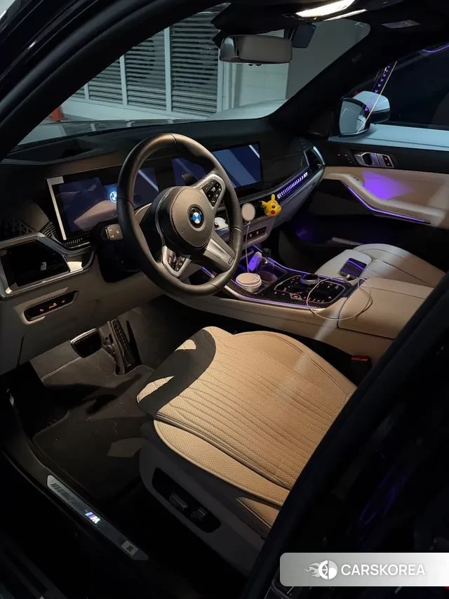 BMW X7 (G07) 2025 Черный из Кореи, фото 5