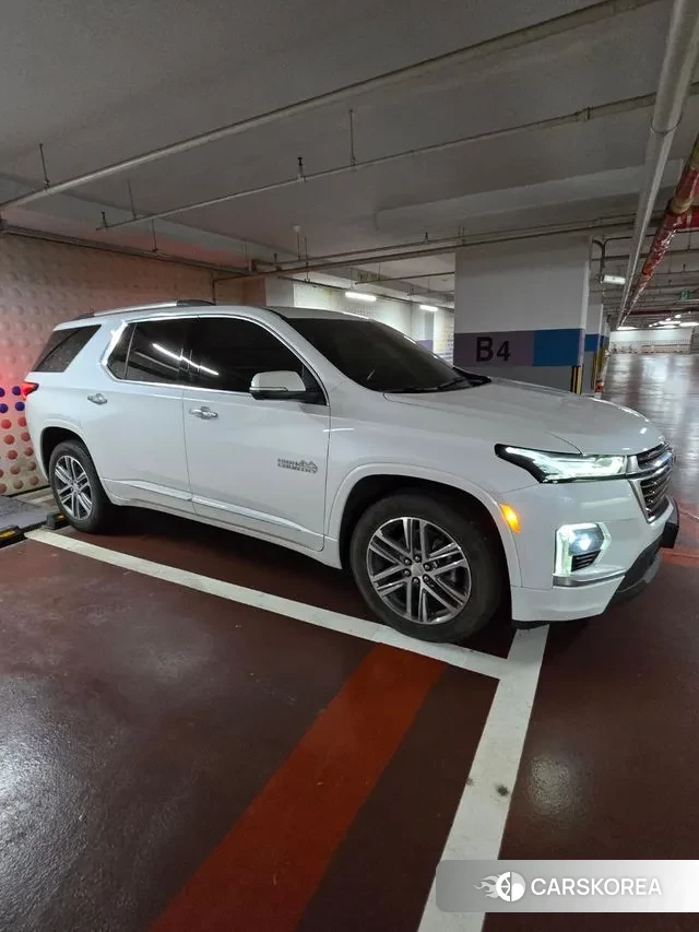 Chevrolet (GM Daewoo) Traverse 2023 Белый из Кореи, фото 5