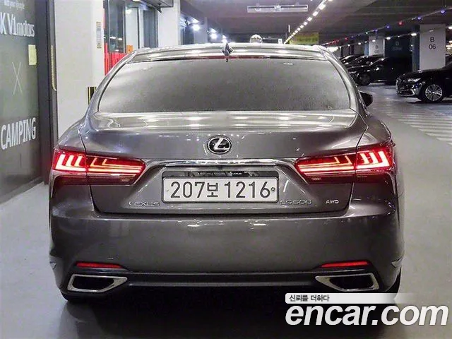 Lexus LS500 5th generation 2019 Серый из Кореи, фото 5