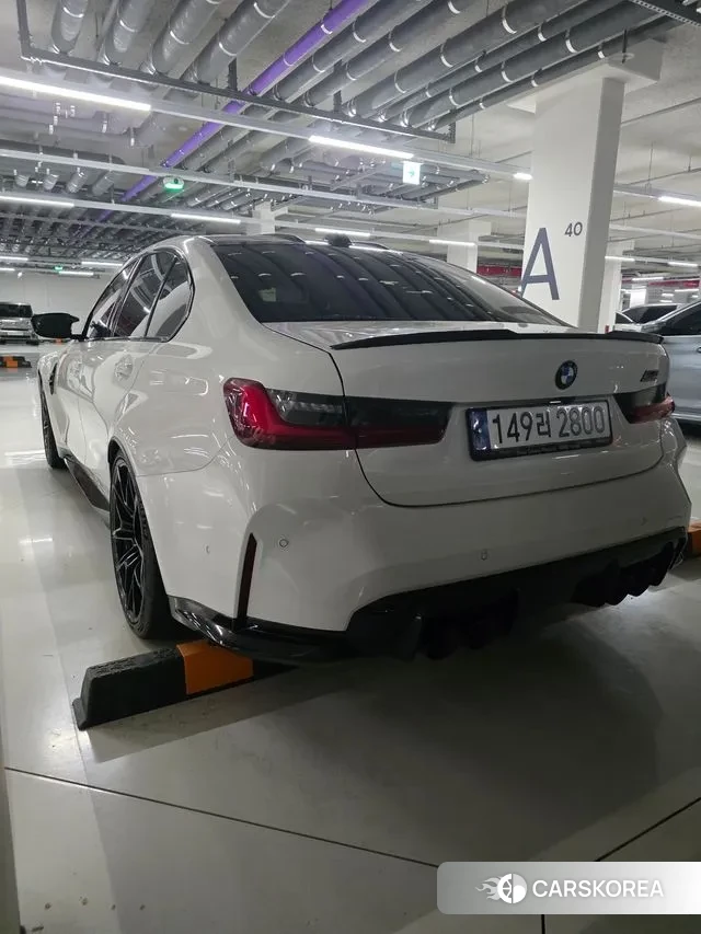 BMW M3 (G80) 2023 Белый из Кореи, фото 5