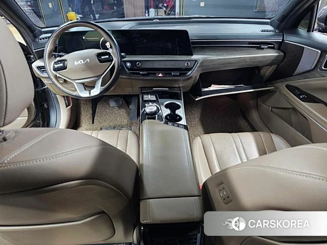 Kia K8 Hybrid 2021 Серый из Кореи, фото 5