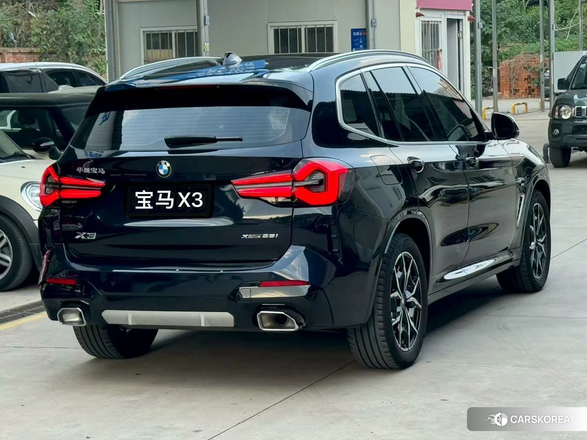 BMW X3 2022 Черный из Китая, фото 4