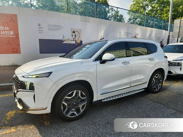Hyundai The New Santa Fe 2023 Белый из Кореи, фото 5