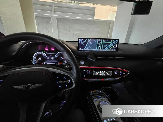 Genesis GV70 2021 Синий нефрит из Кореи, фото 6