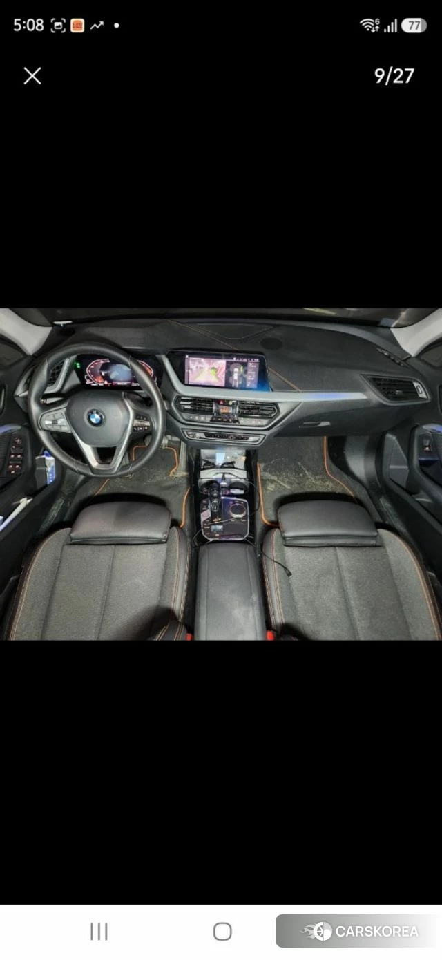 BMW 1 Series (F40) 2021 Синий из Кореи, фото 5