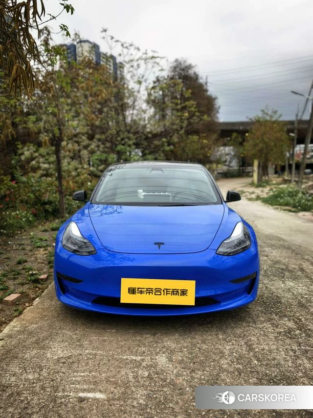 Tesla Model 3 2022 Синий из Китая, фото 5