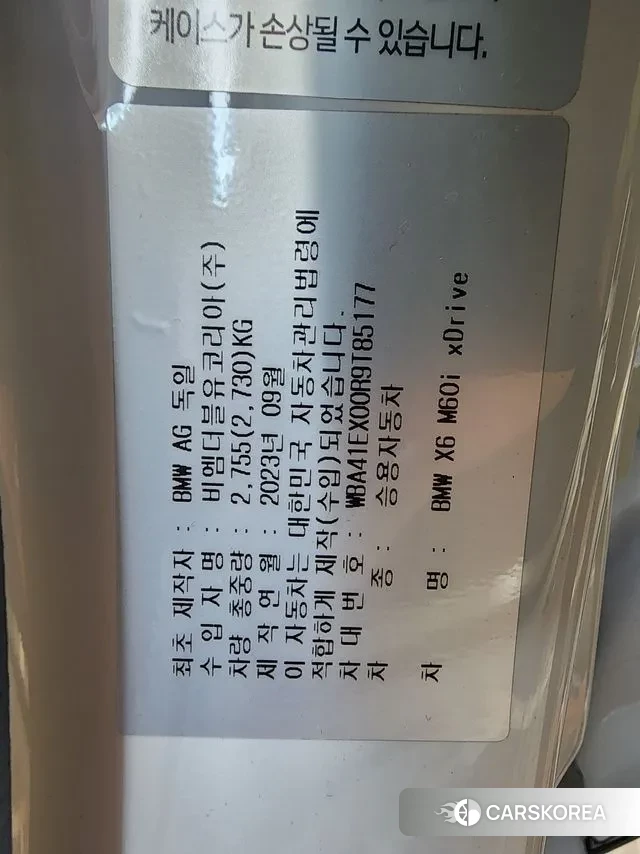 BMW X6 (G06) 2024 Белый из Кореи, фото 5