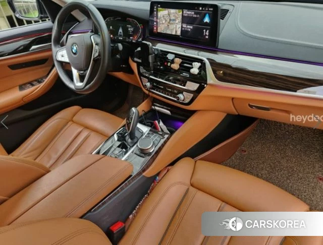 BMW 5 Series (G30) 2020 Черный из Кореи, фото 5