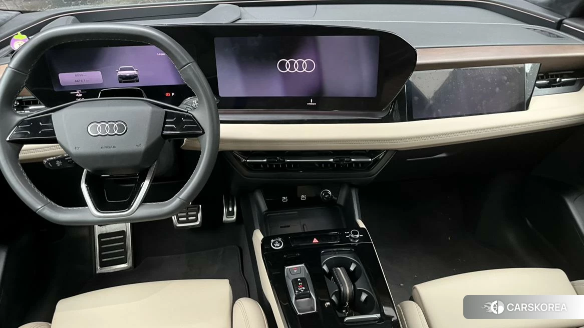 Audi Q6L e-tron 2025 Зеленый из Китая, фото 5