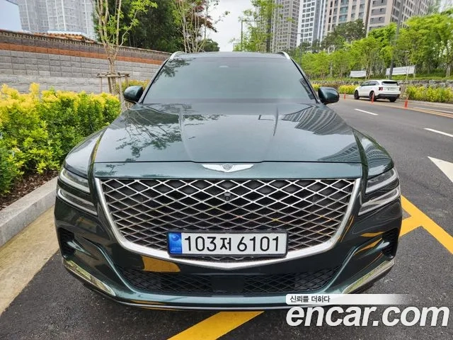 Genesis GV80 2020 Темно-зеленый из Кореи, фото 5