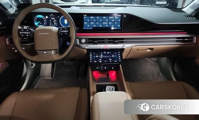 Hyundai Grandeur Hybrid (GN7) 2023 Белый из Кореи, фото 5