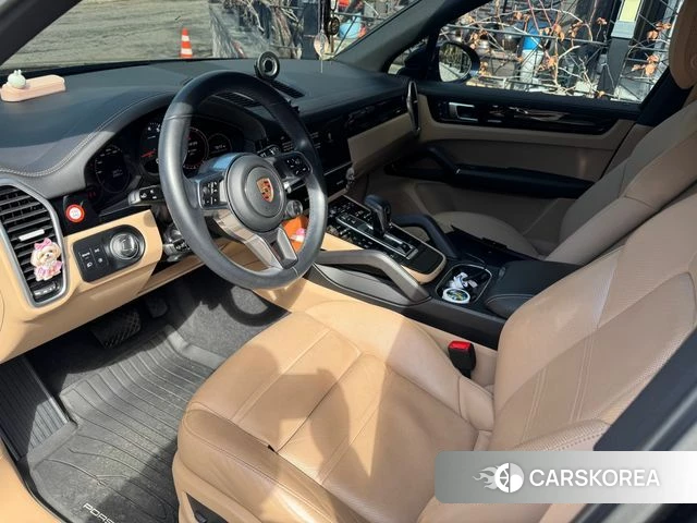 Porsche Cayenne (PO536) 2022 Черный из Кореи, фото 5