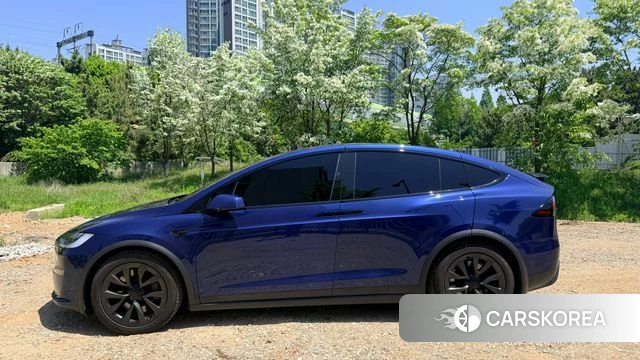 Tesla Model X 2023 Синий из Кореи, фото 5