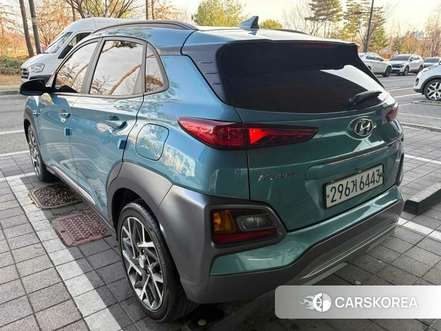 Hyundai Kona Hybrid 2019 Синий нефрит из Кореи, фото 5
