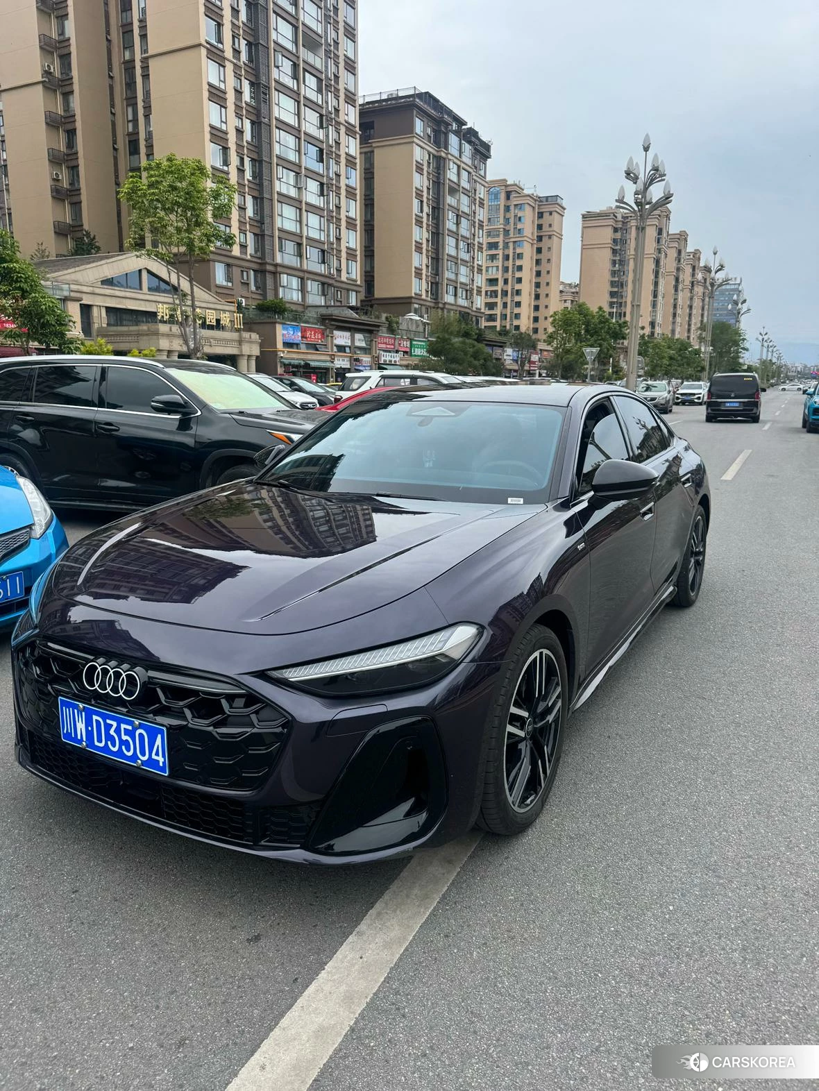 Audi A5L 2025 Фиолетовый из Китая, фото 5